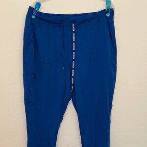 Medcouture Royal Blue Jogger Scrub Pants, XL